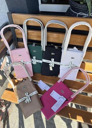 Сумка lacoste/ сумка через плече lacoste/сумка через плече лакоста/сумка лакоста/ бананка/чорна сумка лакоста/ сумка через плече лакоста