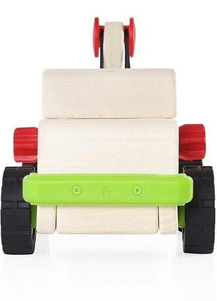 Велика машинка guidecraft block science trucks евакуатор дерев'яний 37 см (g7532)