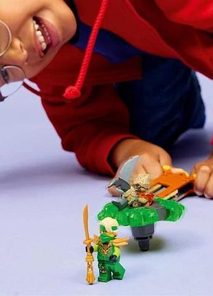Конструктор lego ninjago ллойд проти спінера земельного монстра 52 деталі (71850)