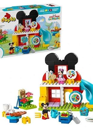 Конструктор lego duplo disney клубний будинок з мінні та плуто 87 деталей (10465)