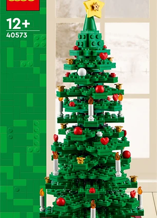 Конструктор lego icons новорічна ялинка 784 деталі (40573)