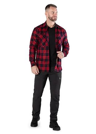 Рубашка «ураган» red/black 2