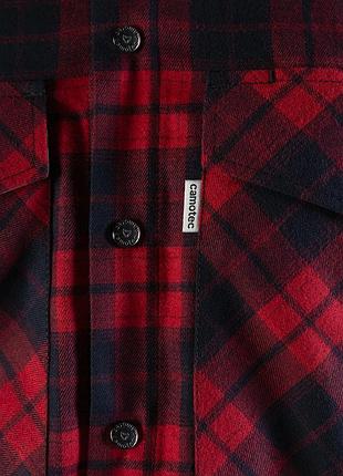 Рубашка «ураган» red/black 7