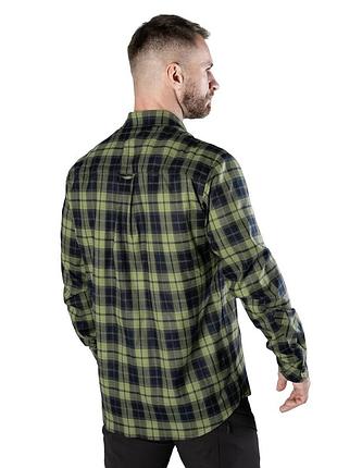 Рубашка «ураган» lime green/navy 3
