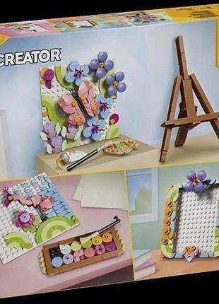 Конструктор lego® creator 3 в 1 декоративний живопис «квіткове мистецтво», 348 деталі (31390)