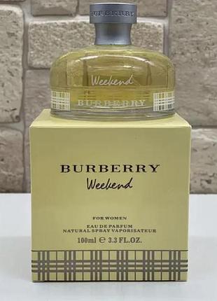 Жіночий парфум burberry weekend (сонячний аромат, витканий з іскристих цитрусових і свіжої зелені)
