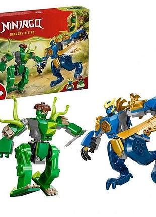 Конструктор lego® ninjago® битва робота дракона джея 107 деталей (71853)