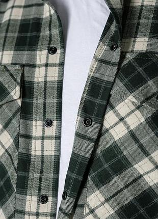 Сорочка «буревій» olive/white 7