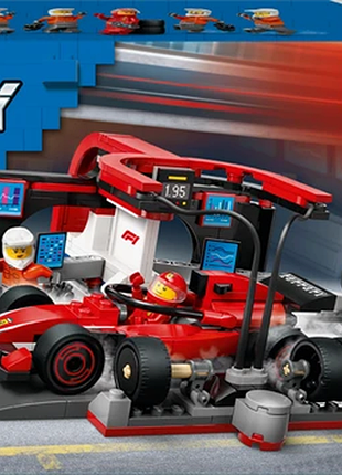 Конструктор піт-стоп і піт-екіпаж f1® з болідом fe