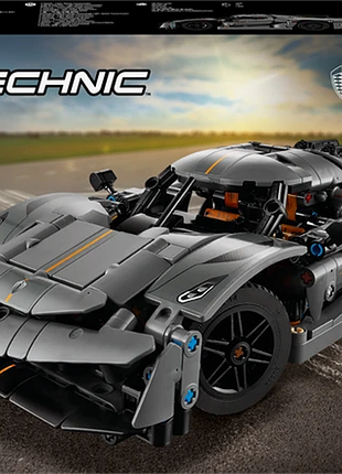 Конструктор koenigsegg jesko absolut — сірий гіпер