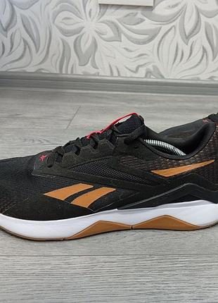 Оригинальные кроссовки reebok nanoflex tr 2 'core black court brown' 100033769