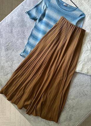 Юбка плиссе massimo dutti