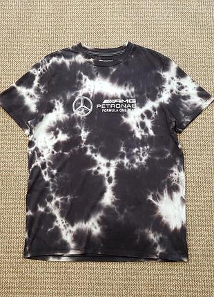 Mercedes amg petronas f1 футболка tie-dye оригінал (l)
