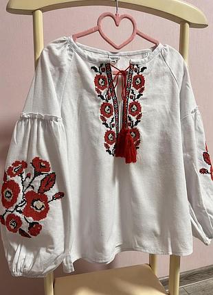 Вишиванка для дівчинки, розмір 128