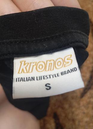 Футболка чоловіча kronos чорна розмір s