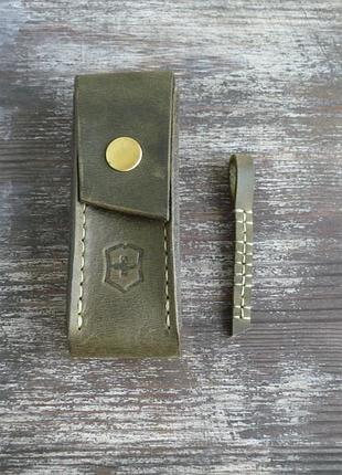 Шкіряний чохол для ножа victorinox
