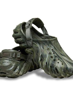 Crocs echo marbled clog h