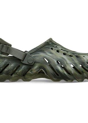 Crocs echo marbled clog h 3