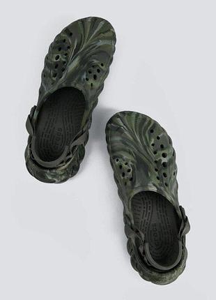 Crocs echo marbled clog h 8