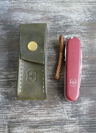 Шкіряний чохол для ножа victorinox 4