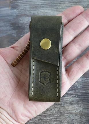 Шкіряний чохол для ножа victorinox 7
