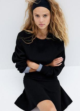 🖤спідниця міні трикотажна жіноча h&m🖤