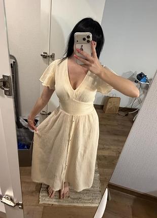 Молочна, елегантна сукня💕😍