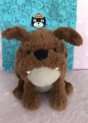 Мягкая игрушка собачка derreck dog от бренда jelly cat