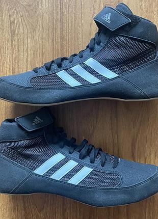 Чоловічі борцовки борцівки кросівки для боротьби adidas havoc