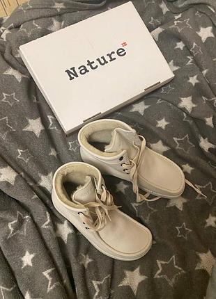 Продам женские зимние ботинки nature из натуральной кожи (41 размер новые в коробке)