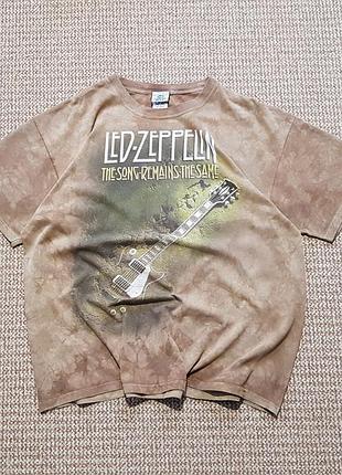 Liquid blue led zeppelin футболка vintage rock band оригинал (xl)