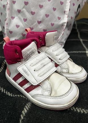 Дитячі кросівки хайтопи adidas оригінал 25