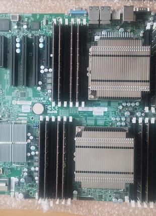 Комплект supermicro x9dri-ln4f+/2x e5-2690/128gb ecc/2 x радиаторы