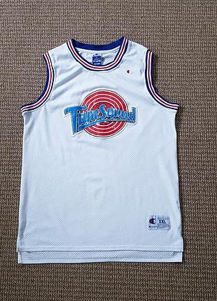 Champion bugs bunny space jam looney tune squad майка джерси оригинал (xxl)