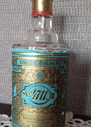 Винтажный одеколон 4711 original eau de cologne (глокенгассе), 200 мл (улишек прибл.150мл.)