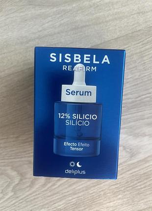 Сироватка для обличчя booster sisbela reafirm 12% кремній для всіх типів шкіри deliplus