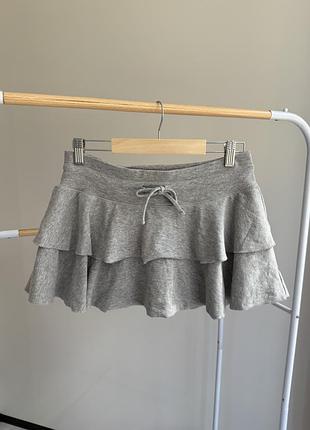 Нова міні спідничка для дому з шортиками, zara