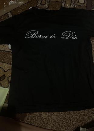 Трендова фудболка born to die