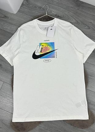 Чоловіча оригінальна бавовняна футболка nike