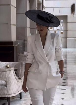 Новинка!  дуже стильний новий піджак/блейзер прямого крою від zara.