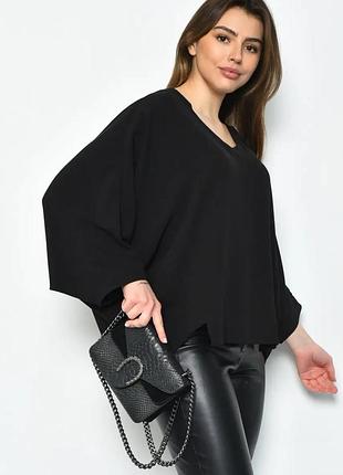 Шикарная блуза оригинальный свободный крой блузка