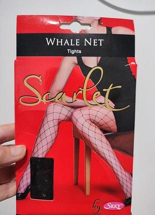 Нові колготки у велику сітку silky whale net tights (великобритання)