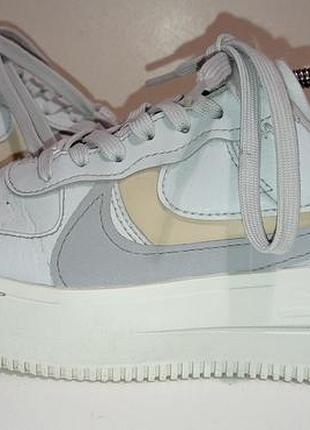Брендові шкіряні кросівки nike air force 1.