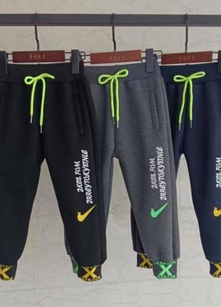 Зимние спортивные штаны для мальчика