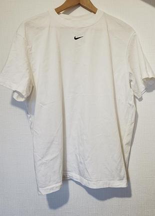 Nike футболка белая мужская женская размер м