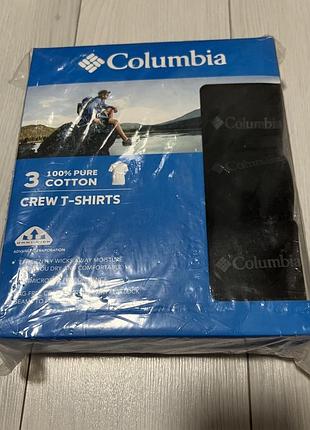 Мужская футболка columbia оригинал набор из 3 штук.