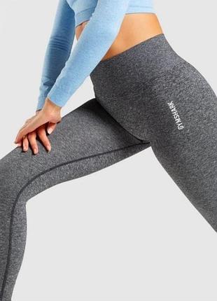 Спортивные бесшовные лосины леггинсы gymshark vital seamless оригинал xs cipi