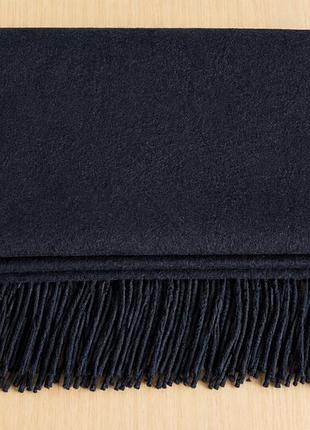 Шарф zara з бахромою базовий (186 × 60 см)