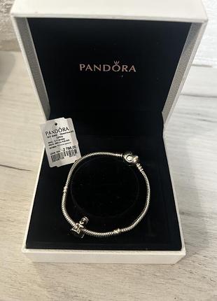 Браслет pandora з намистиною янгол