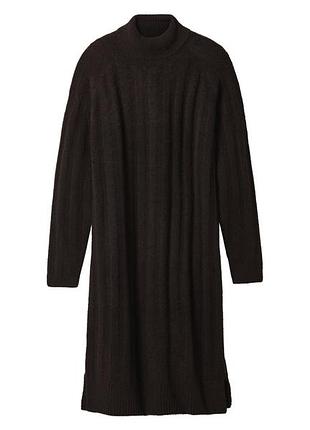 Платье вязаная для женщины esmara lycra® 486426 m коричневый